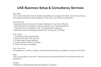 help you setup a company in uae mainland, freezone or offshore