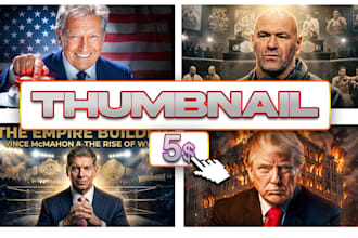 create horror documentary, history and true crime thumbnail