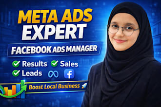 run meta ads, facebook ads campaign manager for local business