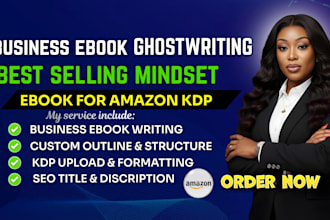 be your business ebook ghostwriter and nonfiction book writer