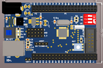 design arduino stm32 pcb circuit layout embedded system design microcontroller