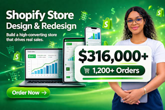 shopify store design shopify redesign shopify website design shopify store