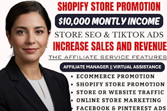 promote shopify store sales funnel shopify marketing sales or website promotion