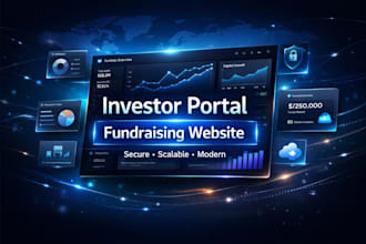 build private equity, investor portal, hedge fund, fundraising website