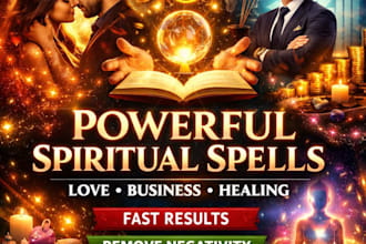 cast powerful spiritual spells for love, business growth and healing