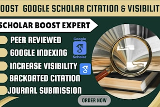 boost backdate google scholar citations, publish research articles in scopus