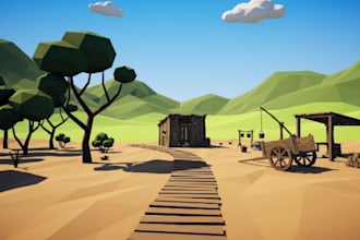 stylized game environment roblox map unreal engine isometric enviro for unity