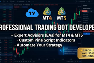 code your trading strategy into mt4, mt5, or pine script