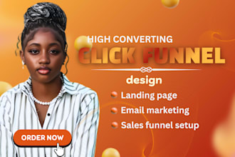 clickfunnel sales funnel design clickfunel website redesign funnel landing page