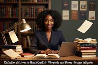rédaction de livre de grande qualité