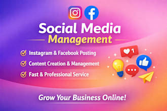 manage and post content on your social media accounts professionally