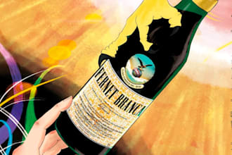 create a poster illustration for your project
