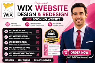 design professional wix booking wix scheduling and wix appointment wix calender
