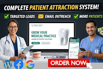 medical marketing  website, healthcare ads, dental clinic, medical sales leads