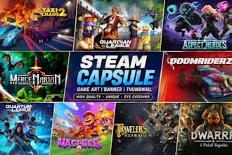 do steam capsule art steam game capsule banner steam page capsule concept art