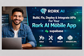 build rork ai backend rork ai app xano budibase flutter api integration
