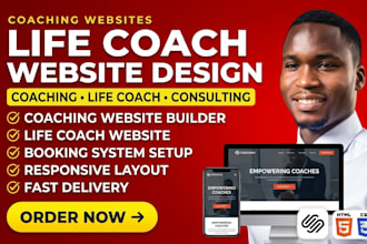 design coaching website life coach website squarespace consulting website