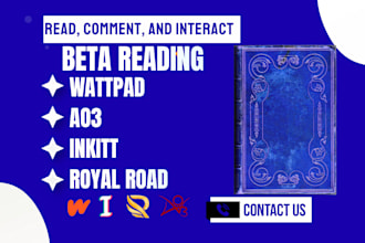 beta read your story on wattpad inkitt ao3