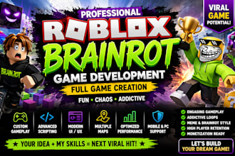 develop roblox brainrot game,roblox full game development,brainrot roblox game