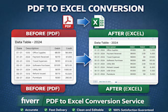 pdf to excel conversion and free data cleaning