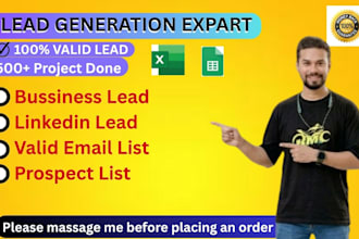 build b2b business leads, lead generation and linkedin leads