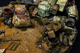 paint convert and base ur miniatures
