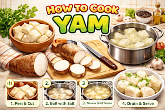 teach you how to cook yam