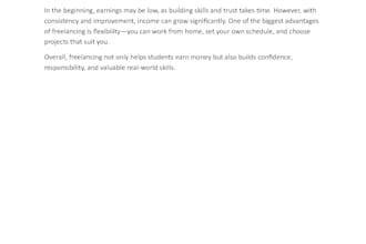 write blog posts and articles