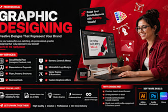 do any custom graphic design posts banners