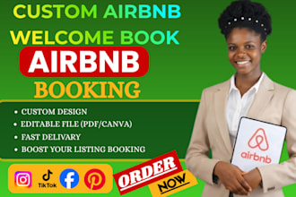 create a custom airbnb welcome book and house manual for your guests