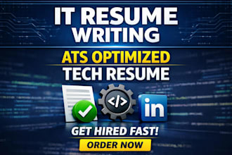 write ats IT tech resume, software engineer resume, developer CV, cybersecurity