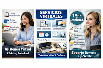 brindaré asistencia virtual remota