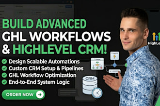 build gohighlevel automation ghl workflows and highlevel crm setup go high level