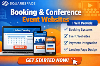 design booking website conference event website redesign event landing page