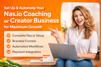 set up and automate your nasio coaching or creator business for maximum growth