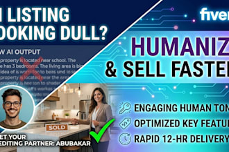 we humanize ai blog posts for real estate agents