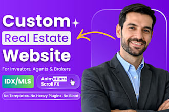 build a custom real estate website with idx integration mls integration