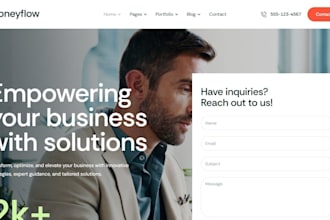 design investment website, venture capital website, vc website, private equity