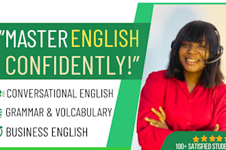 help you speak english with interview confidence