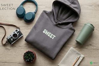 design a sweet hoodie