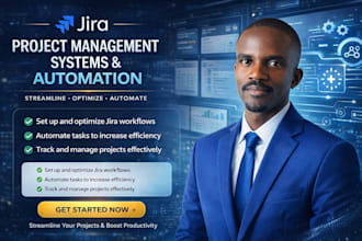 set up jira project management systems and automation
