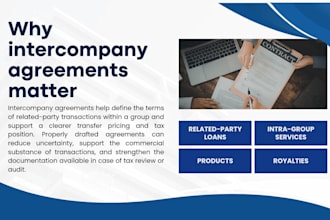 draft your intercompany agreements