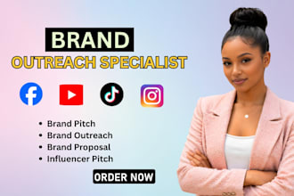 be your brand outreach specialist for creators