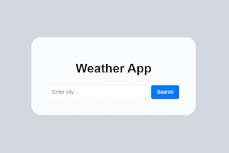 develop a modern responsive react js website with tailwind CSS