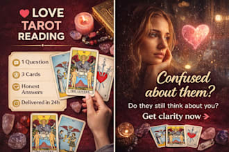 give you honest love tarot reading and clarity