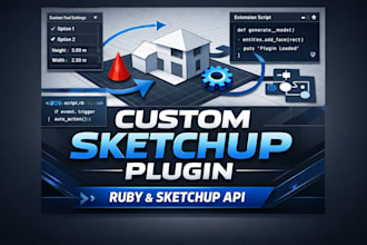 develop custom sketchup plugin using ruby and sketchup API