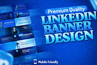 create linkedin banner for saas founders, startups, and tech brands