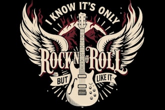 design a bold custom rock band logo for metal punk and indie bands