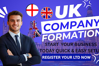 register your UK limited company with complete company formation service