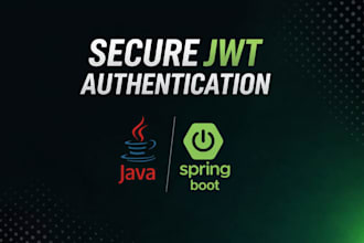 add jwt authentication and spring security to your spring boot API